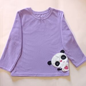 Carter's Purple Panda Sleepwear Set